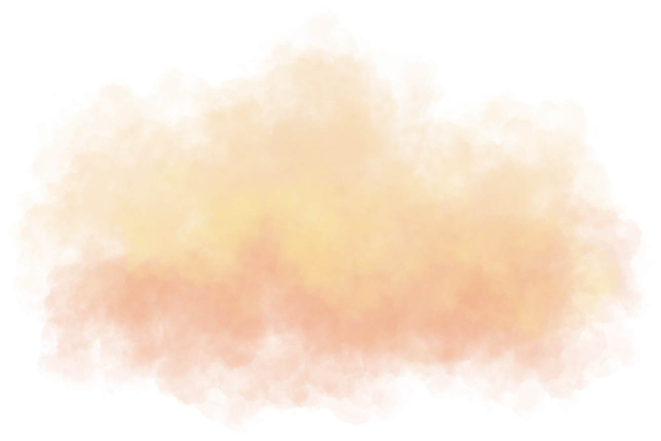 Sunset Cloud Illustration